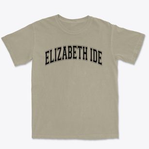 Elizabeth Ide Elementary School Varsity Arch Premium Heavyweight T-shirt