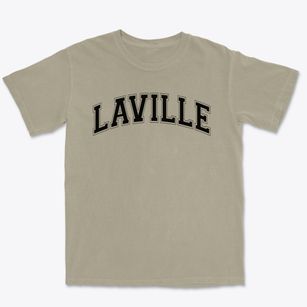 Laville Elementary School Varsity Arch Premium Heavyweight T-shirt