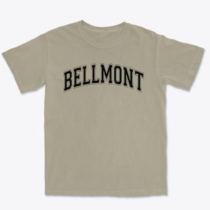 Bellmont High School Varsity Arch Premium Heavyweight T-shirt