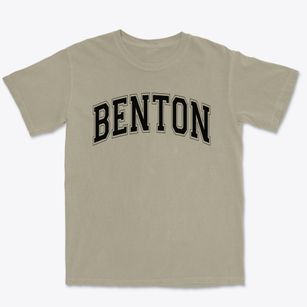 Benton Middle School Varsity Arch Premium Heavyweight T-shirt
