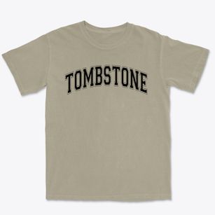 Tombstone High School Varsity Arch Premium Heavyweight T-shirt