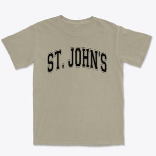 Saint John's Lutheran School Varsity Arch Premium Heavyweight T-shirt