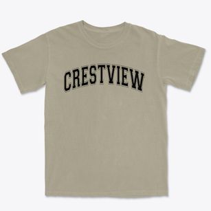 Crestview Baptist School Varsity Arch Premium Heavyweight T-shirt