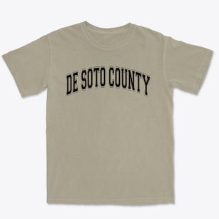 De Soto County Academy Varsity Arch Premium Heavyweight T-shirt