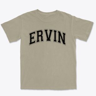 Ervin Middle School Varsity Arch Premium Heavyweight T-shirt