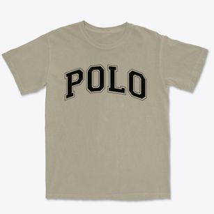 Polo Elementary School Varsity Arch Premium Heavyweight T-shirt