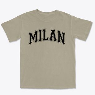 Milan Elementary School Varsity Arch Premium Heavyweight T-shirt
