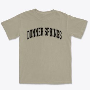 Donner Springs Elementary School Varsity Arch Premium Heavyweight T-shirt
