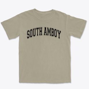 South Amboy Elementary School Varsity Arch Premium Heavyweight T-shirt