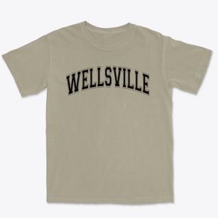Wellsville Christian School Varsity Arch Premium Heavyweight T-shirt