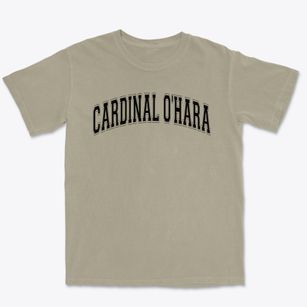 Cardinal O'hara High School Varsity Arch Premium Heavyweight T-shirt