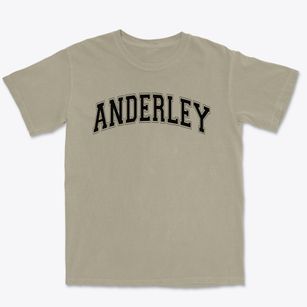 Anderley Academy Varsity Arch Premium Heavyweight T-shirt