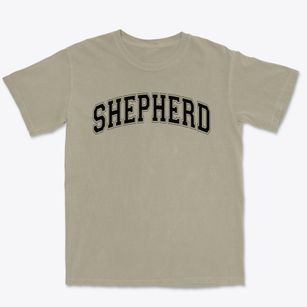Shepherd Elementary School Varsity Arch Premium Heavyweight T-shirt