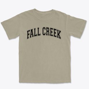 Fall Creek Elementary School Varsity Arch Premium Heavyweight T-shirt