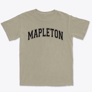 Mapleton Middle School Varsity Arch Premium Heavyweight T-shirt