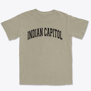 Indian Capitol Area Vo Tech School Varsity Arch Premium Heavyweight T-shirt