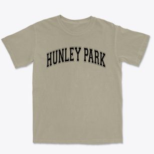 Hunley Park Elementary School Varsity Arch Premium Heavyweight T-shirt