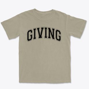 Giving Tree Montessori Center Varsity Arch Premium Heavyweight T-shirt