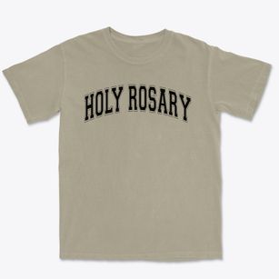 Holy Rosary Catholic School Varsity Arch Premium Heavyweight T-shirt