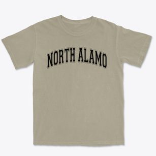 North Alamo Elementary School Varsity Arch Premium Heavyweight T-shirt