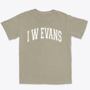 I W Evans Intermediate School Varsity Arch Premium Heavyweight T-shirt