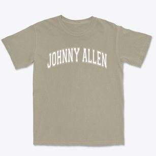 Johnny Allen 6th Grade Center Varsity Arch Premium Heavyweight T-shirt