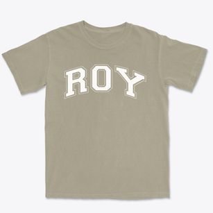 Roy Junior High School Varsity Arch Premium Heavyweight T-shirt