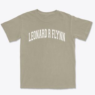 Leonard R Flynn Elementary School Varsity Arch Premium Heavyweight T-shirt