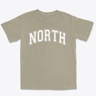 North High School Varsity Arch Premium Heavyweight T-shirt