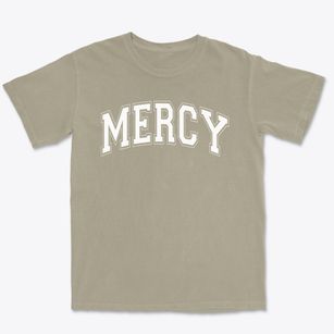Mercy Varsity Arch Premium Heavyweight T-shirt