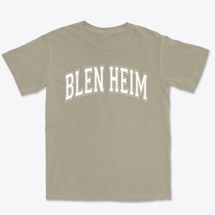 Blen Heim Elementary Varsity Arch Premium Heavyweight T-shirt