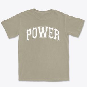 Power Memorial Academy Varsity Arch Premium Heavyweight T-shirt
