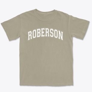 Roberson Elementary School Varsity Arch Premium Heavyweight T-shirt