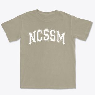 North Carolina School Of Science & Math Varsity Arch Premium Heavyweight T-shirt