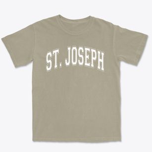Saint Joseph School Varsity Arch Premium Heavyweight T-shirt