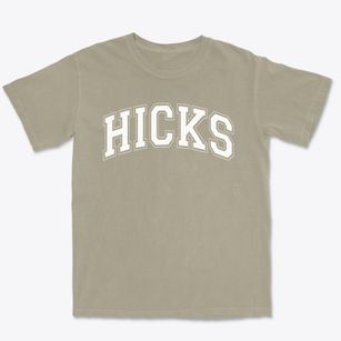 Hicks Montessori School Varsity Arch Premium Heavyweight T-shirt