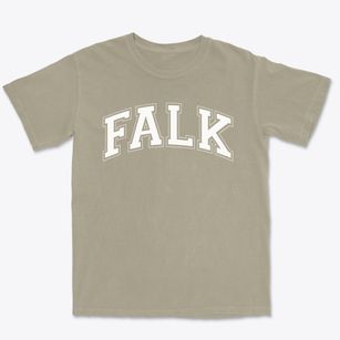 Falk Elementary School Varsity Arch Premium Heavyweight T-shirt