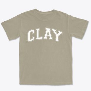 Clay Academy Varsity Arch Premium Heavyweight T-shirt