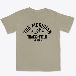 The Meridian School Track and Field Premium Heavyweight T-shirt