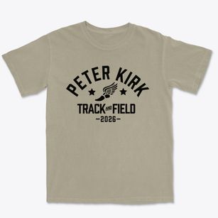 Peter Kirk Elementary School Track and Field Premium Heavyweight T-shirt