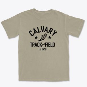 Calvary Apostolic Academy Track and Field Premium Heavyweight T-shirt