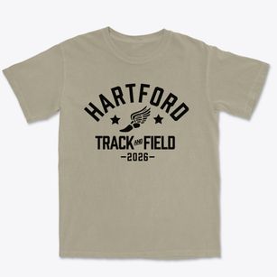 Hartford Public High School Track and Field Premium Heavyweight T-shirt