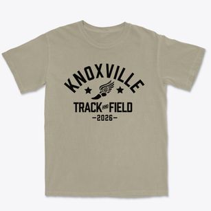 Knoxville Junior High School Track and Field Premium Heavyweight T-shirt