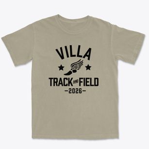 Villa Montessori School Track and Field Premium Heavyweight T-shirt