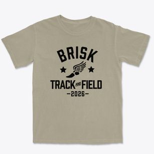 Brisk Academy Yeshivas Brisk Track and Field Premium Heavyweight T-shirt