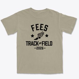 Fees Middle School Track and Field Premium Heavyweight T-shirt