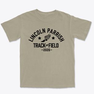Lincoln Parrish Secondary Alternative Track and Field Premium Heavyweight T-shirt