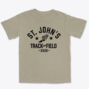 Saint John's Lutheran School Track and Field Premium Heavyweight T-shirt