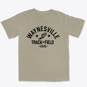 Waynesville High School Track and Field Premium Heavyweight T-shirt