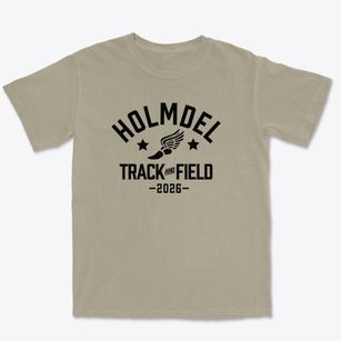 Holmdel High School Track and Field Premium Heavyweight T-shirt